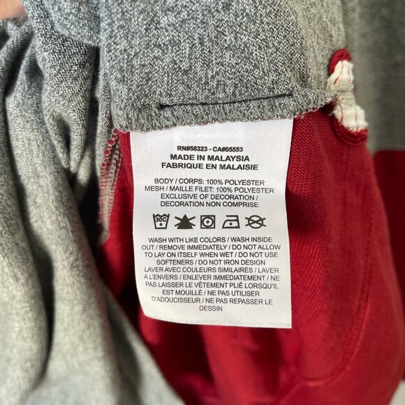 Nike Alabama Football Team Issue Long Sleeve Player Shirt Mens - Picture 5 of 5